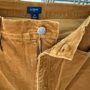 J.Crew Camel Corduroy Trousers